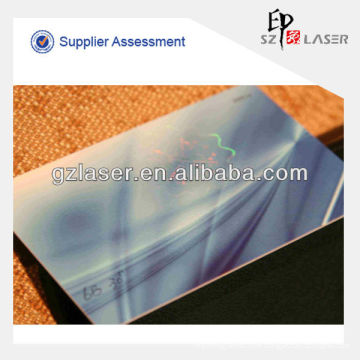 New design hologram plastic laminating film for id card protection